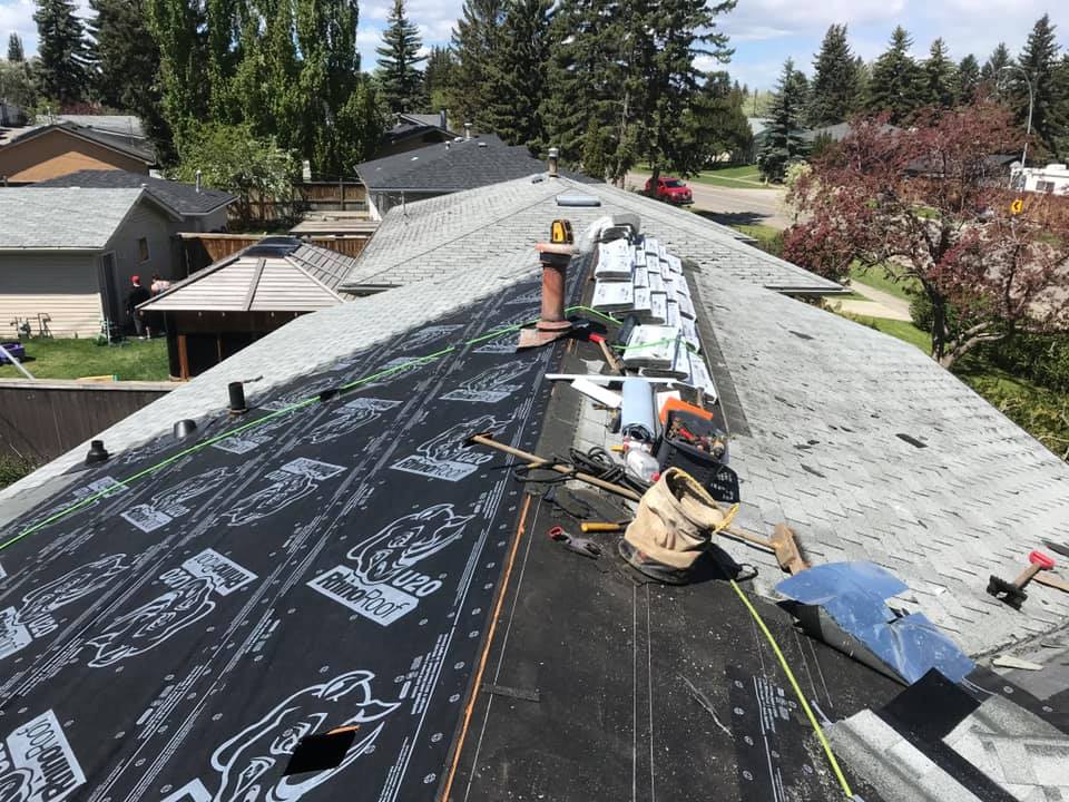 Roof replacement Calgary